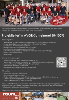 Wir suchen Verstärkung