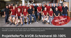 Wir suchen AVOR-Projektleiter/in